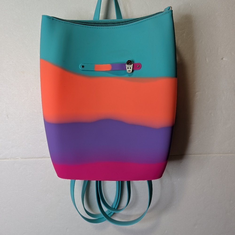 Hunny Bunny Jelly Multi Color Backpack By American Jewel